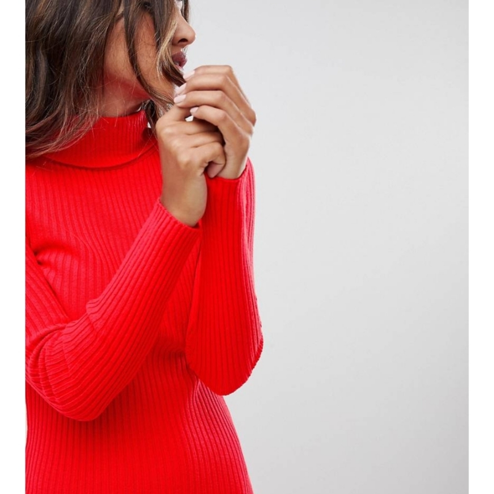 ASOS DESIGN Rib Knit Dress - Picture 4 of 7